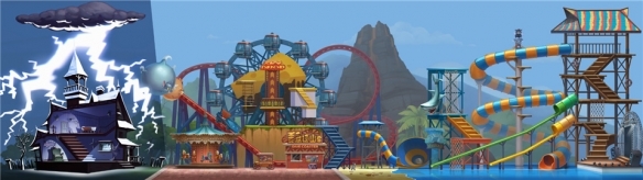 歡樂升級《貓和老鼠》游樂場地圖今日重磅上線