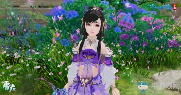 凝墨水成霜《倩女手游》女畫魂蘿莉新生