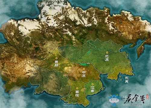 《慶余年》手游世界大地圖首曝，慶國雄霸四方來朝