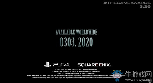 TGA 2019：《最終幻想7：重制版》全新預(yù)告片公開