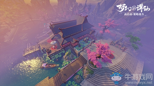 河陽夜色大賞《夢(mèng)幻新誅仙》高動(dòng)態(tài)光影