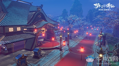 河陽夜色大賞《夢(mèng)幻新誅仙》高動(dòng)態(tài)光影