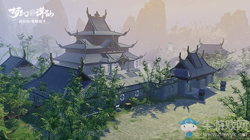 這就是仙俠《夢幻新誅仙》青云山內(nèi)部景致曝光