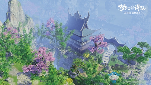這就是仙俠《夢幻新誅仙》青云山內(nèi)部景致曝光