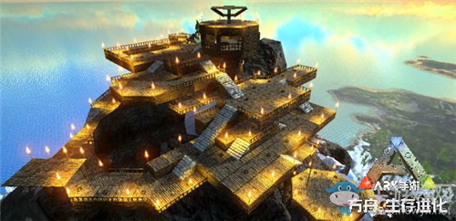 《方舟：生存進(jìn)化》手游鬼才玩家靈感迸發(fā)，創(chuàng)意建筑迭出不窮