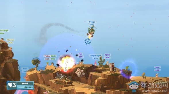 steam每日特惠：《百戰天蟲：戰爭武器》今日平史低32元