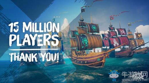 Steam《盜賊之?！蜂N量超100萬份 總玩家數(shù)突破1500萬