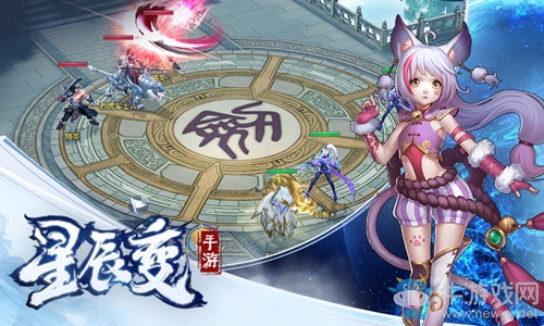 天雷匯聚《星辰變》手游六元戌木陣穩(wěn)度雷劫