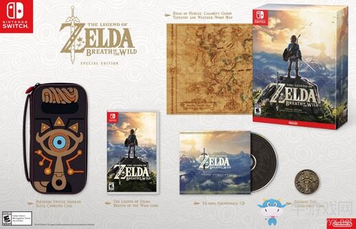 國外商城泄露《塞爾達傳說：曠野之息》續篇收藏版