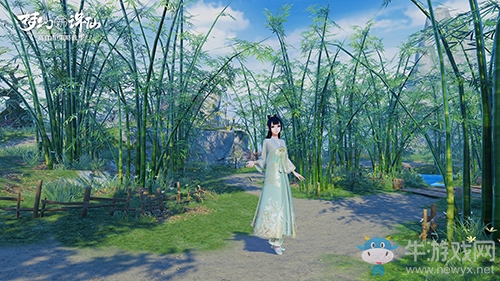 錦繡花紋絲絲清晰《夢幻新誅仙》蜀繡時裝布料質(zhì)感迭代