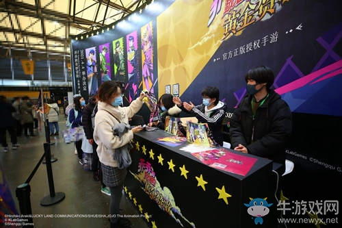 《喬喬的奇妙冒險：黃金贊歌》CP27中國首秀 現場配發官方限定周邊