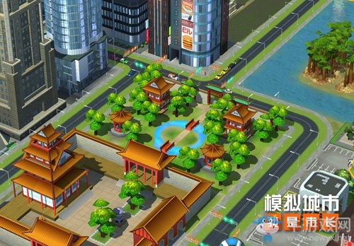 《模擬城市：我是市長(zhǎng)》打造迷人的臘月園林