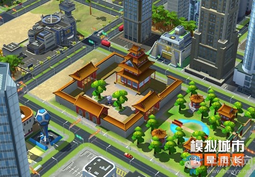《模擬城市：我是市長(zhǎng)》打造迷人的臘月園林