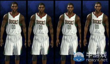 《NBA 2K14》雄鹿隊緊身球衣補丁