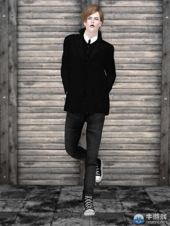 《模擬人生3》男神氣質模特小哥人物MOD