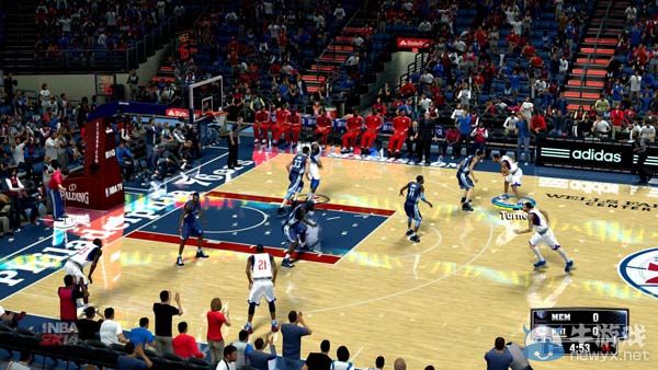 《NBA 2k14》76人球場地板反光補丁