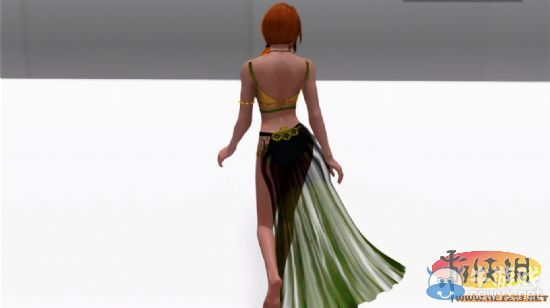 《上古卷軸5》6種顏色紗衣MOD（可搖）