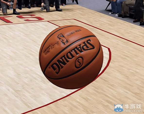 《NBA 2K14》質感棕色斯伯丁籃球補丁
