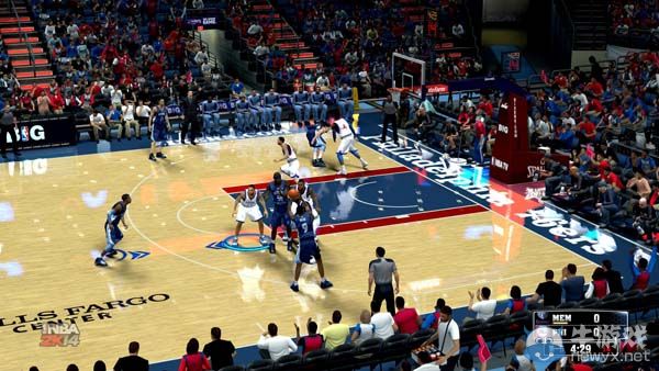 《NBA 2k14》76人球場地板反光補丁