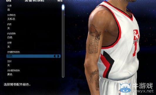 《NBA 2K14》麥迪面補+簽名護具