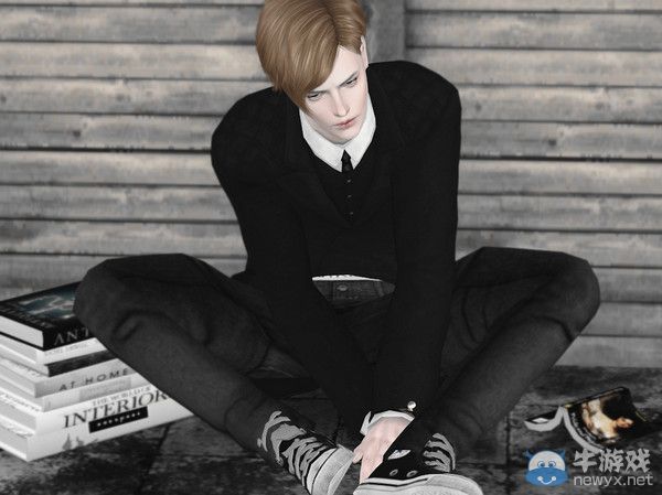 《模擬人生3》男神氣質模特小哥人物MOD