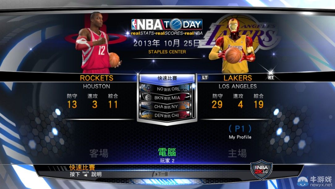 《NBA 2K14》鋼鐵俠面補
