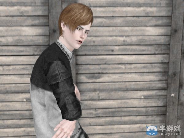《模擬人生3》男神氣質模特小哥人物MOD