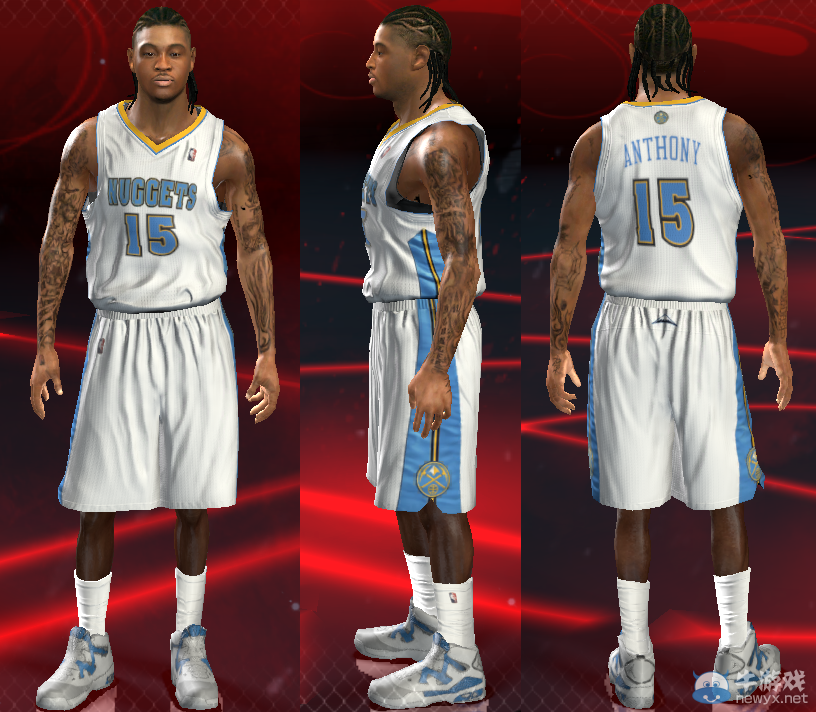 《NBA 2K14》卡梅隆安東尼新秀時期面補