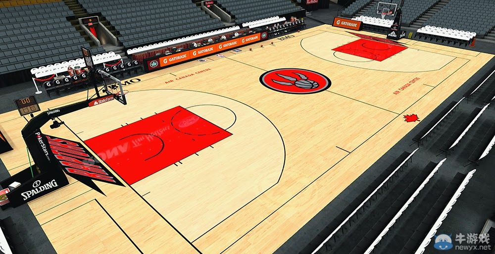 《NBA 2K14》猛龍隊(duì)高清球場(chǎng)補(bǔ)丁