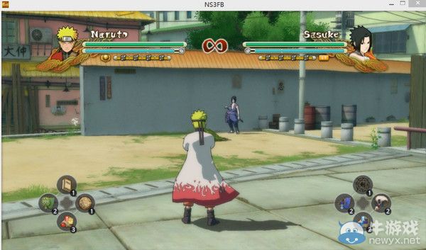 《火影忍者：究極忍者風暴3》仙人鳴人模仿4代披風版MOD