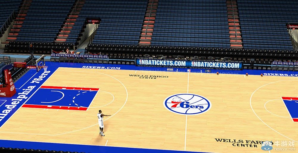 《NBA 2K14》高清76人球場補(bǔ)丁
