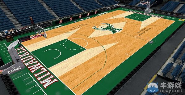 《NBA 2K14》雄鹿隊球場補丁
