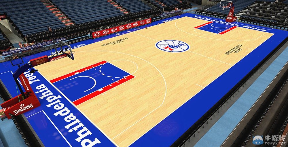 《NBA 2K14》高清76人球場補(bǔ)丁