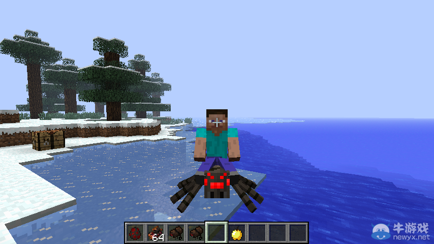 我的世界1.6.4騎乘蜘蛛mod