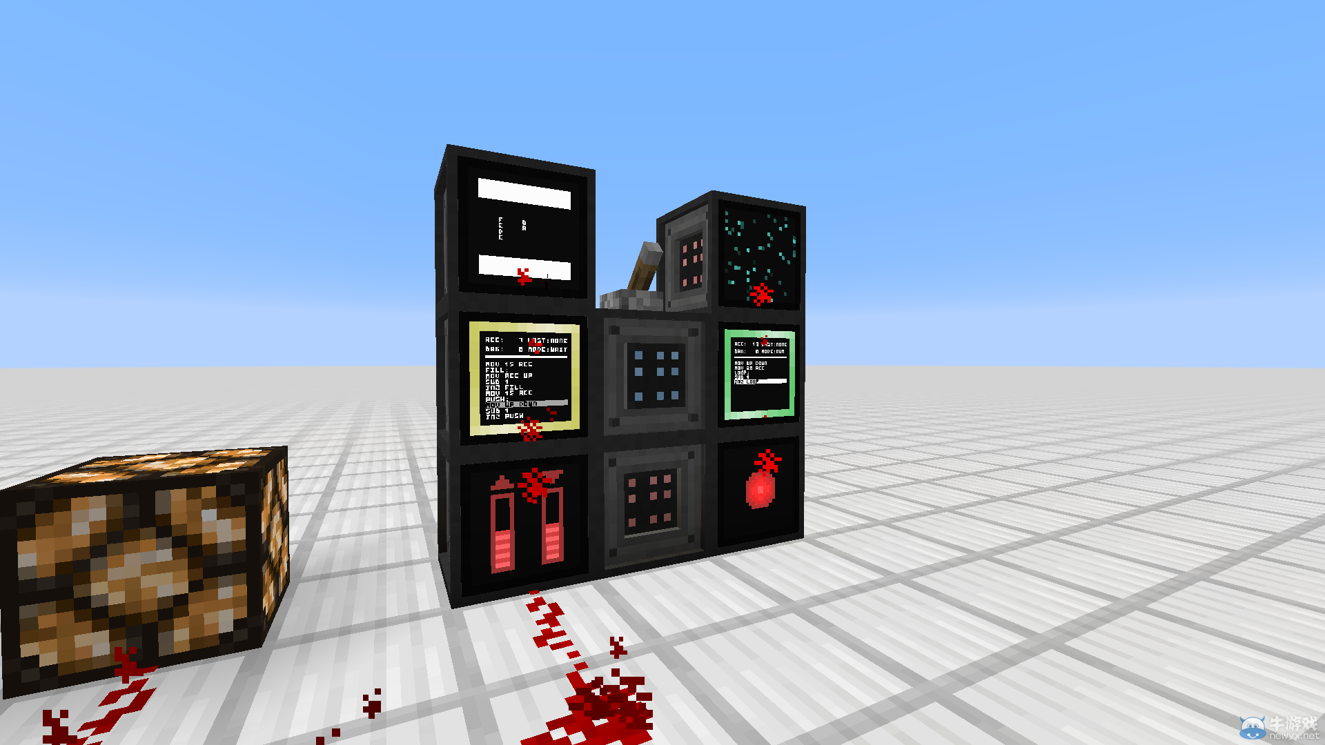 我的世界1.8.8TIS-3D匯編電腦mod