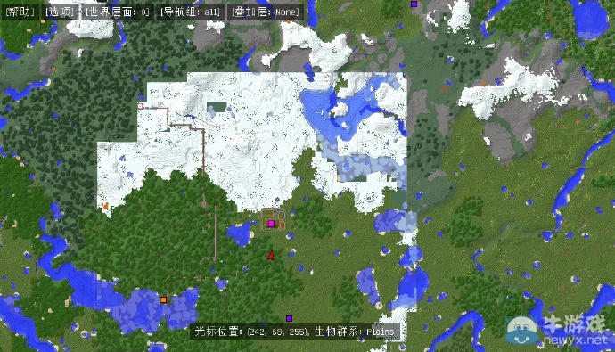 我的世界1.7.10Hexxit小地圖mod