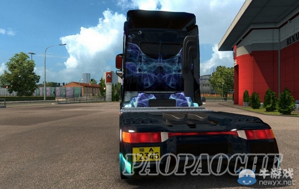 歐洲卡車模擬2酷炫財迷車頭mod