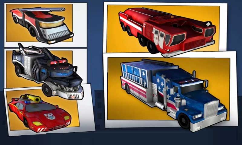 3D消防車