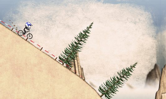 火柴人山地飆車