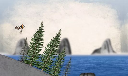 火柴人山地飆車