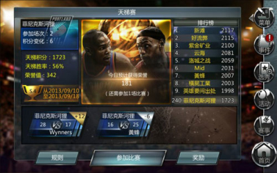 NBA夢之隊 游戲