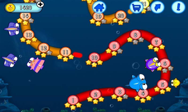 捉淘氣魚