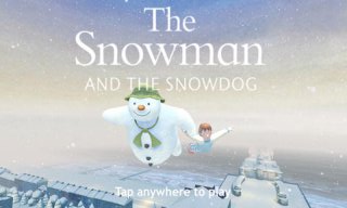 雪人與雪犬