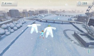 雪人與雪犬