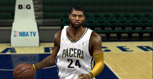 《NBA 2K14》保羅喬治新發型面補