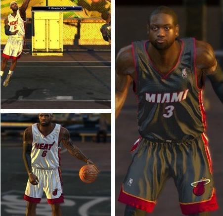 《NBA 2K14》熱火主客場(chǎng)質(zhì)感戰(zhàn)袍
