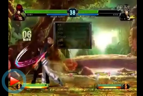 拳皇13   鍵盤黨八神BC連逆向擇