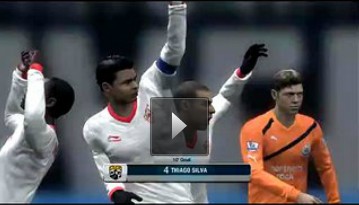 《FIFA 12》史上最牛的任意球