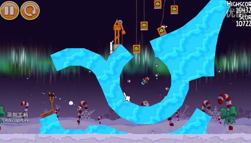 《憤怒的小鳥：2013圣誕季》金蛋攻略