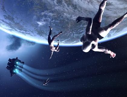 《EVE Online》巨型戰(zhàn)艦頂級藝術(shù)圖欣賞 泰坦相比就是渣渣